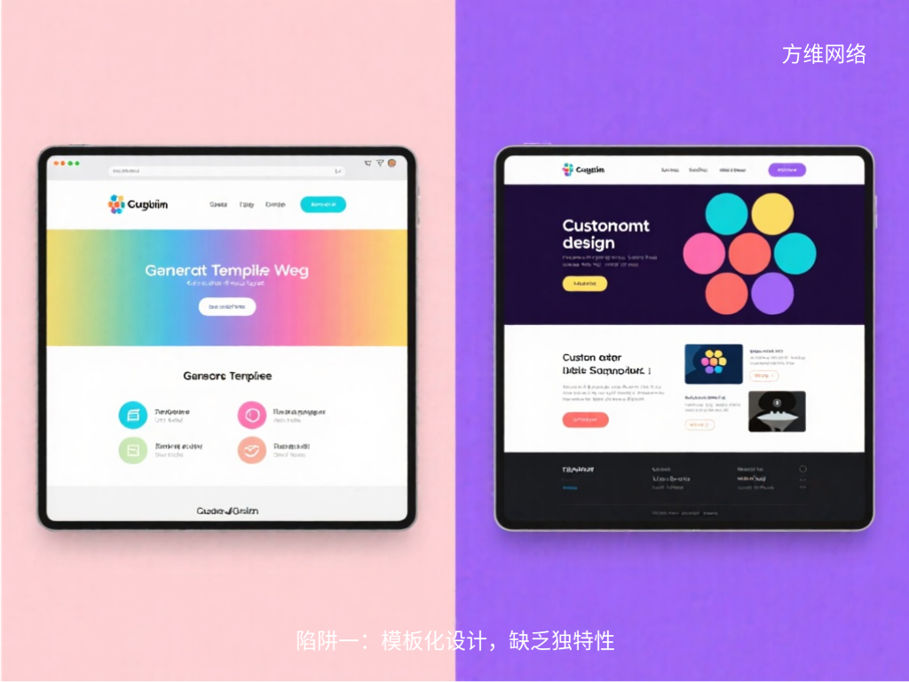 陷阱一：模板化設(shè)計，缺乏獨(dú)特性