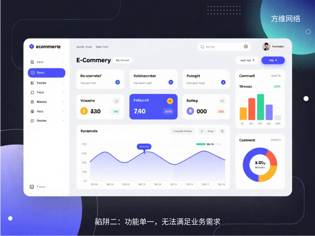 陷阱二：功能單一，無法滿足業(yè)務(wù)需求