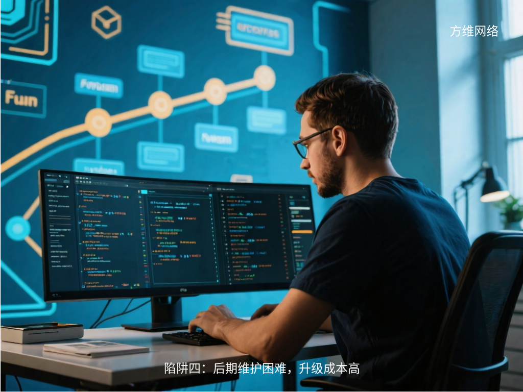 陷阱四：后期維護(hù)困難，升級成本高