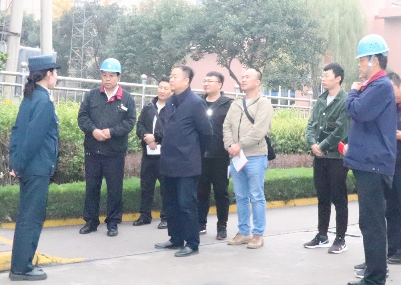 寧夏寶豐能源集團(tuán)總調(diào)度長(zhǎng)楊兵一行蒞臨公司參觀考察