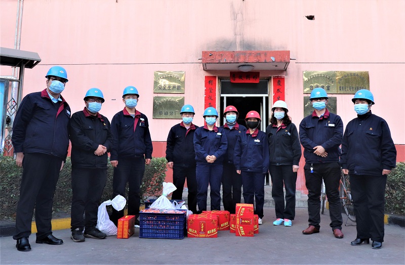 春節(jié)慰問(wèn)暖人心      安全運(yùn)營(yíng)迎金牛