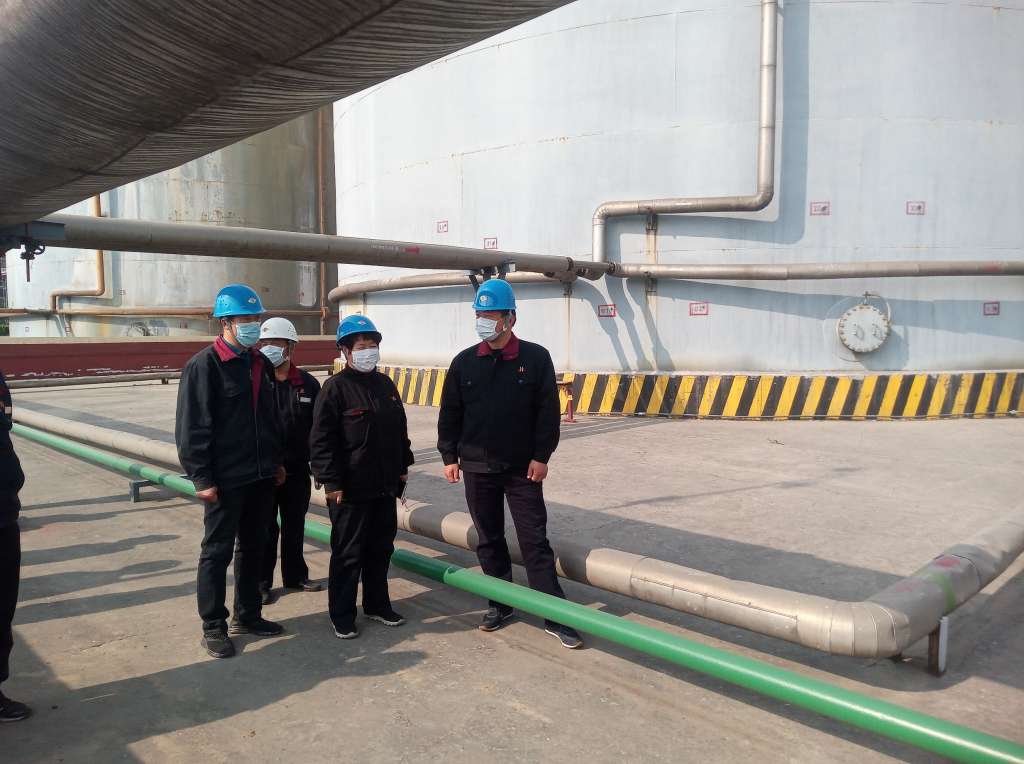 陜西黑貓領(lǐng)導(dǎo)班子成員參加重大危險源包聯(lián)活動，提升公司本質(zhì)安全管理水平